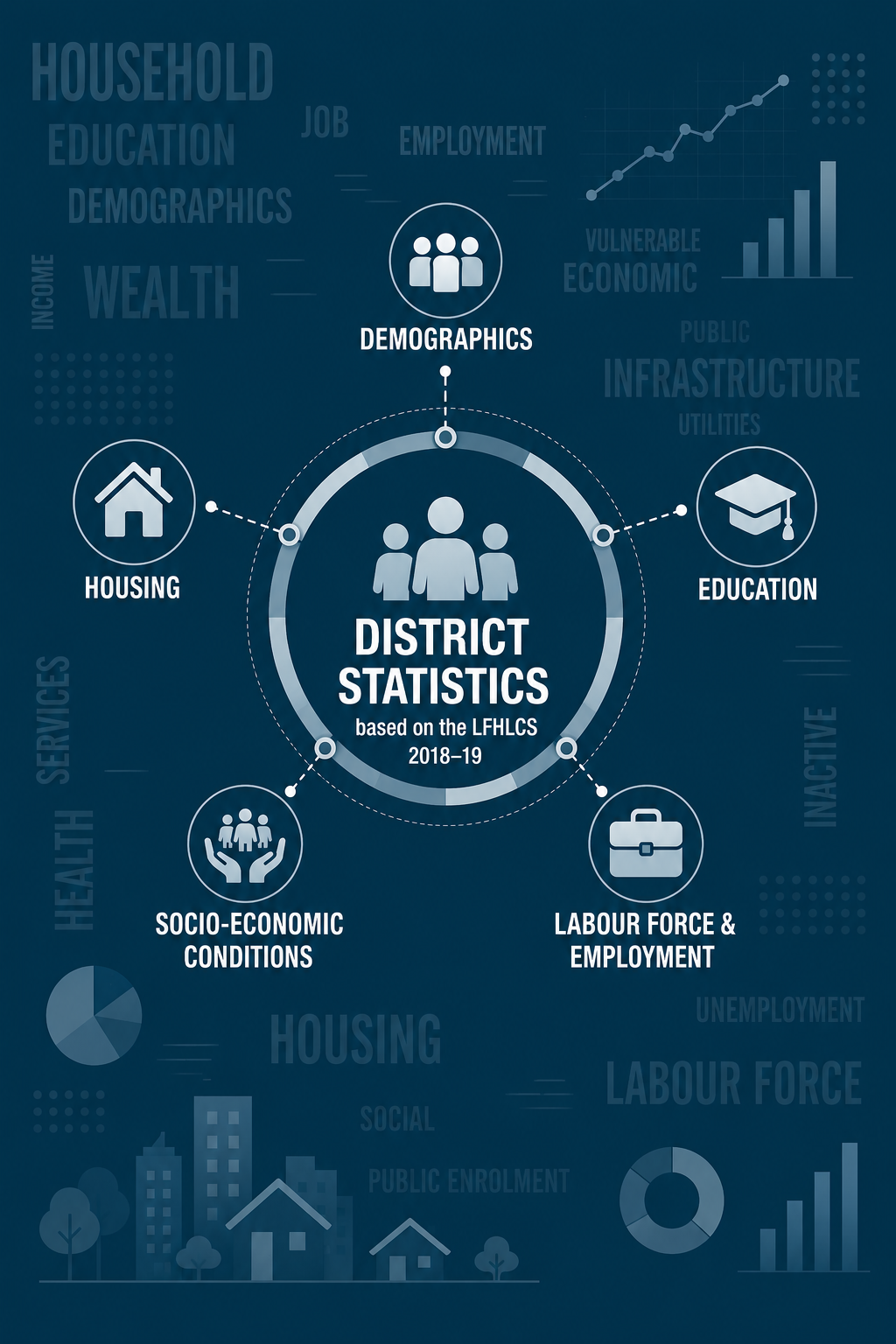 District Statistical Profiles 2018-2019 / إحصاءات الأقضية 2018-2019  